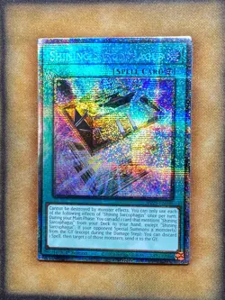 Yugioh Shining Sarcophagus MP25-EN005 Starlight Rare 1st Ed NM - Image 1