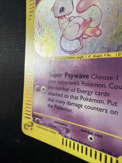 Mew - 19/165 - Pokemon Expedition Holo Rare Card MP - Image 4
