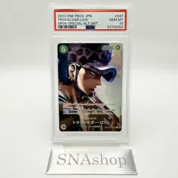 PSA 10 Trafalgar Law SR SP OP01-047 2023 ONE PIECE Card Japanese - Image 3