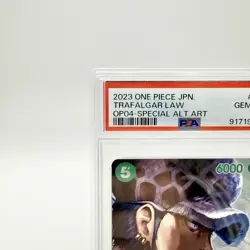 PSA 10 Trafalgar Law SR SP OP01-047 2023 ONE PIECE Card Japanese - Image 5
