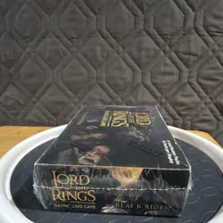 Decipher Lord of the Rings TCG Black Rider Booster Box 36 Packs 11 Cards 2002 - Image 3