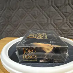 Decipher Lord of the Rings TCG Black Rider Booster Box 36 Packs 11 Cards 2002 - Image 5