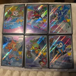 Pokemon TCG First Partner ILLUSTRATION COLLECTION 6 Of 9 CARD SET Series 1 Promo - Image 1