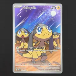 Pokemon TCG Card Helioptile 143/132 Mega Evolution Illustration Rare - NM - Image 1