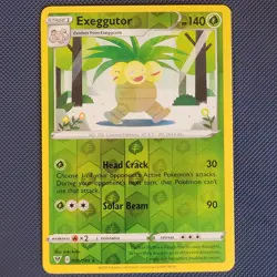 Exeggutor 005/185 - Vivid Voltage - Rare Reverse Holo Pokemon Card - NM - Image 1