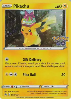 Pikachu - Holo Promo SWSH: Sword & Shield Promo Cards SWSH234 NM - Image 1
