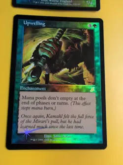 Upwelling & Titanic Bulvox. MTG 2 Card. Scourge. Old Border FOIL. - Image 4