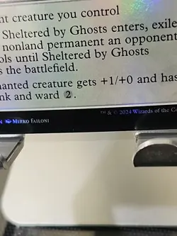 Sheltered by Ghosts FOIL MTG - Image 5