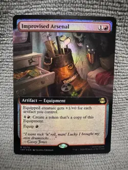 Improvised Arsenal (Extended Art) Teenage Mutant Ninja Turtles Foil 270 - Image 1