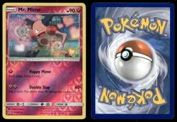 MR. MIME 43/68 R HIDDEN FATES POKEMON REVERSE HOLO NM/M - Image 3