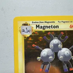 1999 Pokemon Base Set Magneton Holo Rare 9/102 Vintage Original Classic - Image 2