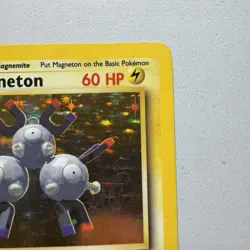 1999 Pokemon Base Set Magneton Holo Rare 9/102 Vintage Original Classic - Image 3