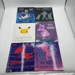 Pokemon ETB Player's Guide Booklet LOT (from Elite Trainer Boxes) - Image 1