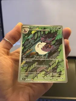 Pokemon TCG Arbok Illustration Rare 176/162 Temporal Forces IR Minty 🔥 - Image 1