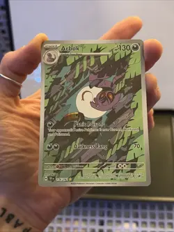 Pokemon TCG Arbok Illustration Rare 176/162 Temporal Forces IR Minty 🔥 - Image 3
