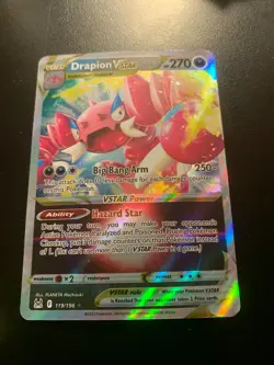 Pokemon TCG Drapion VSTAR Ultra Rare Holo 119/196 Lost Origin - Image 1