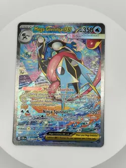 Chaos Rising Mega Greninja EX SIR 116/086 (Pack fresh pull) - Image 1