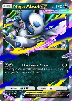 Pokemon TCG Pocket - Mega Absol ex Full Art / Rainbow (English) - Image 3