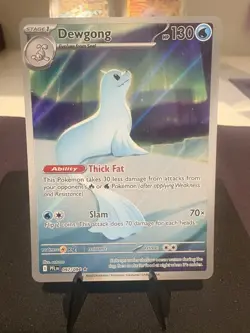 Pokemon Me02: Phantasmal Flames Dewgong 097/094 Illustration Rare Holo English - Image 1