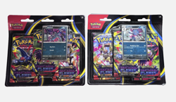 Pokemon Phantasmal Flames 3-Pack Blister Sneasel Weavile Promo Lot of 2 Sealed - Image 1