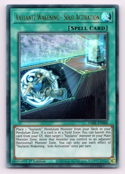 Vaylantz Wakening - Solo Activation - DABL-EN068 Ultra Rare - 1st Edition Yugioh - Image 1