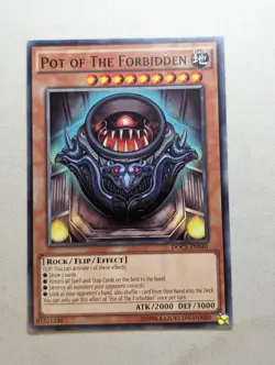 Pot of The Forbidden DOCS-EN040 Common 1st Edition Yugioh - VLP/NM - Image 1