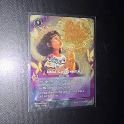 Encanto Fantastical and Magical Mirabel Madrigal Action Song Disney Lorcana Card - Image 1