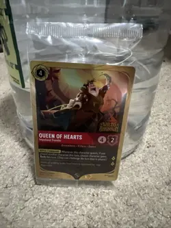Queen Of Hearts Impatient Traveler Prerelease Promo Disney Lorcana Wilds Unknown - Image 1