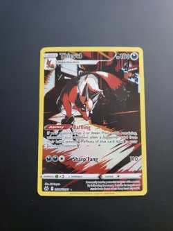 Thievul GG17/GG70 Crown Zenith FULL ART Pokemon Card NM - Image 1