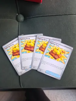 Pokemon Card - Playset 4x Fighting Gong - Mega Evolution - 116/132 - Playset - Image 1