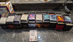 107 Pokemon TCG Card Sleeves Giratina Arceus Mimikyu Mew Zacian Zamazenta 2022 - Image 1