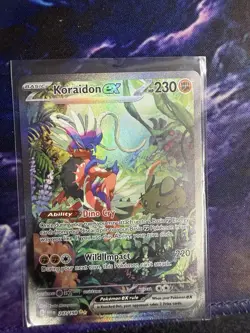 Pokemon TCG Koraidon EX Scarlet & Violet Base Set Holo Card 247/198 - Image 1