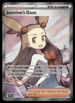 Pokemon Cards Jasmine's Gaze 233/191 Surging Sparks Ultra Rare NM *2 - Image 1