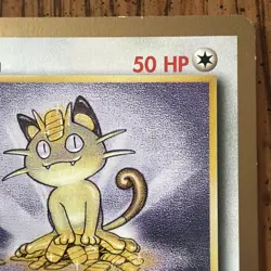 Meowth - 56/64 - Jungle Set - Gold Border US Promo - Pokemon Card - Image 3