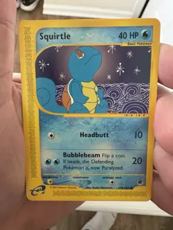 Pokemon TCG Squirtle Expedition Base Set 2002 Card #132/165 - Image 4