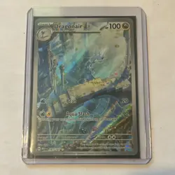 The Pokemon Company Dragonair 181/165 SV 151 Illustration Rare Full Art Holo ENG - Image 1