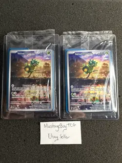 Teal Mask Ogerpon Promo Pokemon Twilights Masquerade Lot of 2 card Sealed - Image 3