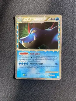 Pokemon Feraligatr 108/123 Heartgold & Soulsilver Prime Holo Ultra Rare 140 HP … - Image 1