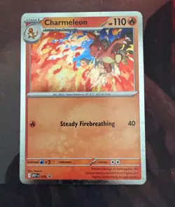 Charmeleon MEP 079 - NM Pokemon Mega Evolution Chaos Rising Holo Promo - Image 1