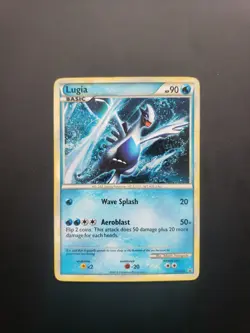 Pokemon Lugia HGSS02 PR-HS Promo Holo Black Star Promo – LP - Good Holo - Image 1