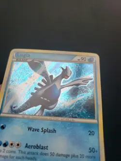 Pokemon Lugia HGSS02 PR-HS Promo Holo Black Star Promo – LP - Good Holo - Image 3