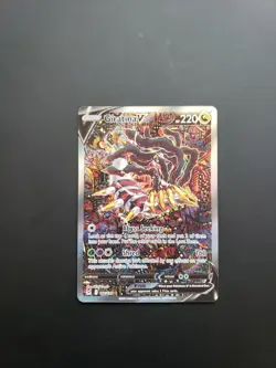 Pokemon Giratina V Ultra Rare Full Art 186/196 Swsh11 Lost Origin Holo TCG NM/M - Image 1