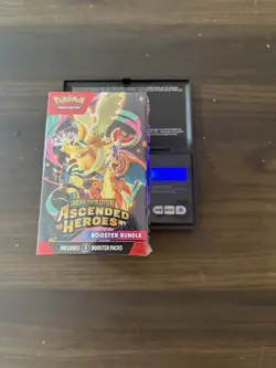 VERY HEAVY 153.14g Pokemon Ascended Heroes Booster Bundle 6 Packs NEW & SEALED - Image 2