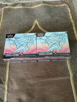 Pokemon Chaos Rising Pokemon Centre Elite Trainer Box ETB X2 (Brand new) - Image 1