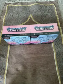 Pokemon Chaos Rising Pokemon Centre Elite Trainer Box ETB X2 (Brand new) - Image 3
