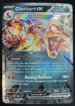 Charizard ex - 054/091 - SV: Paldean Fates Double Rare Holo Pokemon TCG - Image 1