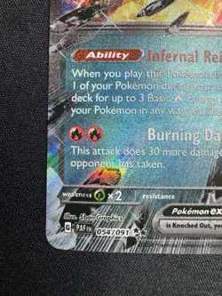 Charizard ex - 054/091 - SV: Paldean Fates Double Rare Holo Pokemon TCG - Image 5