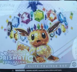 Pokemon TCG Prismatic Evolutions Elite Trainer Box ETB - Factory Sealed - Image 1