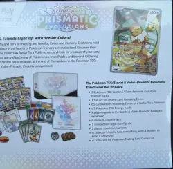 Pokemon TCG Prismatic Evolutions Elite Trainer Box ETB - Factory Sealed - Image 2