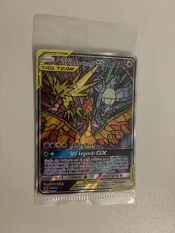 Pokemon Moltres Zapdos Articuno GX SM210 Promo Sealed - Image 4